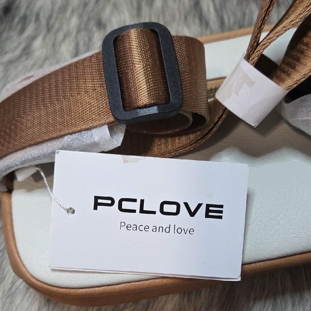 NWT White and Tan Women's Bag - Picture 9 of 11